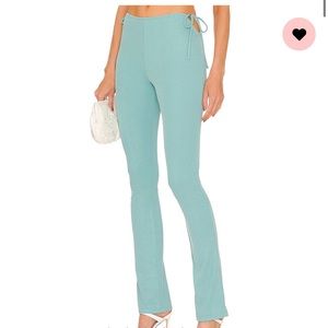 Brand New with tags Michael Costello Lyle Pant in Teal Size XS